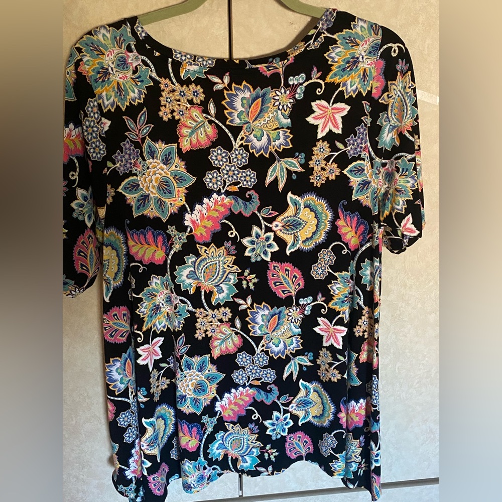Cynthia Rowley blouse sz 1x - Picture 2 of 3